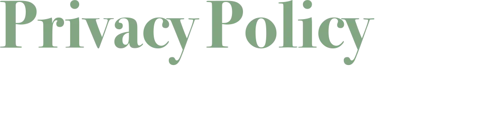 プライバシーポリシー